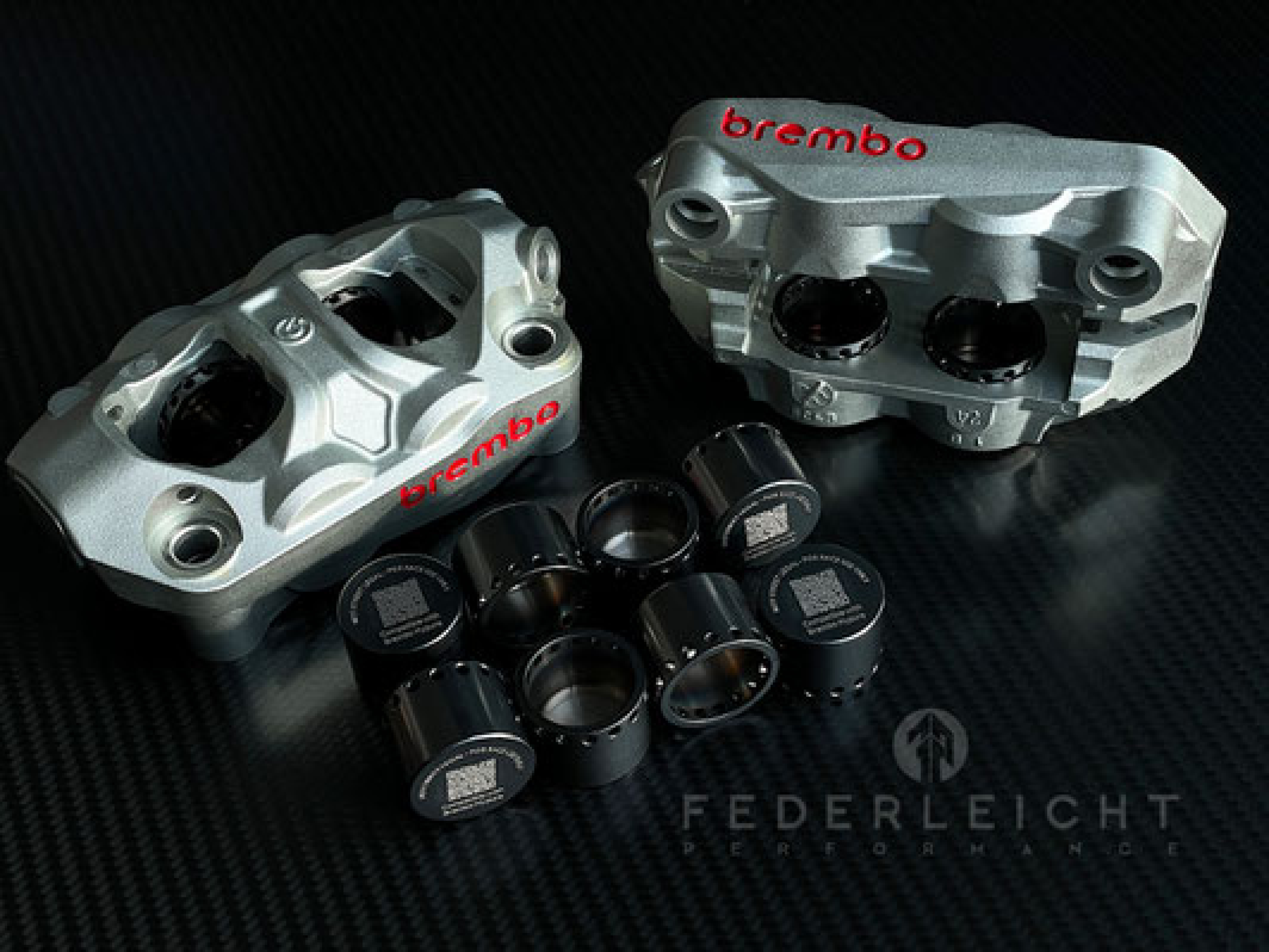 Federleicht Bremskolben aus Titan kompatibel mit Brembo Hypure Bremszange